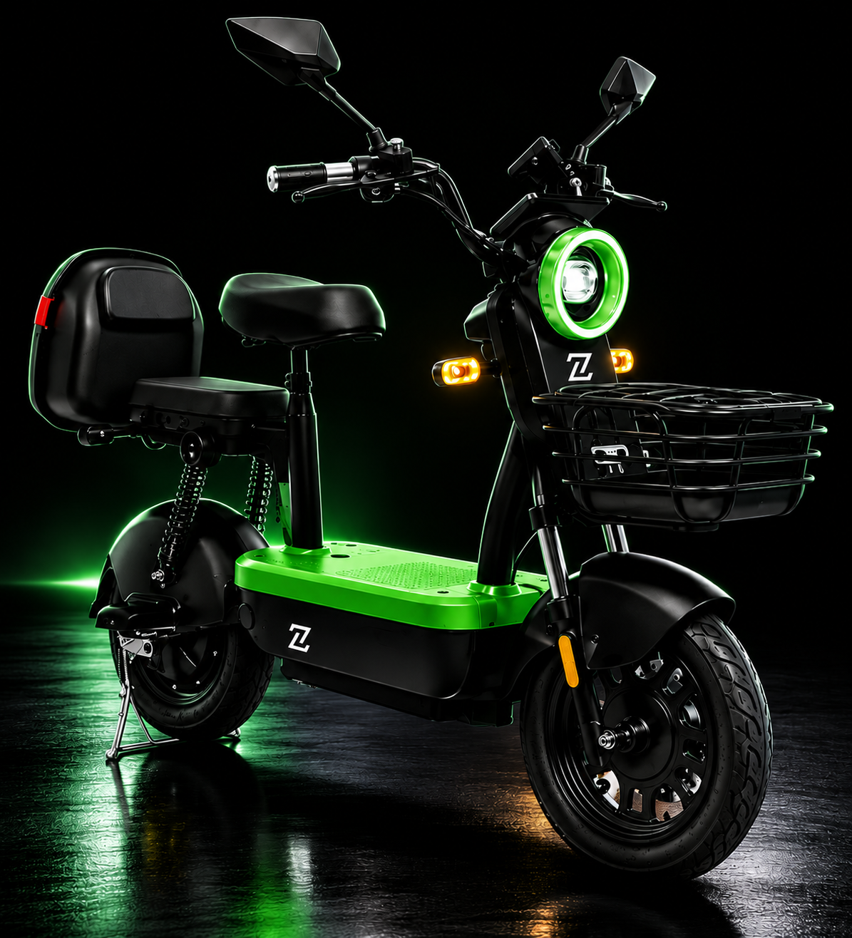 Scooter elétrica E-Mania em destaque